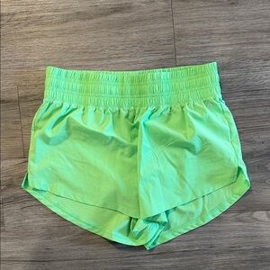 DSG Women's Lime Green Athletic Shorts
